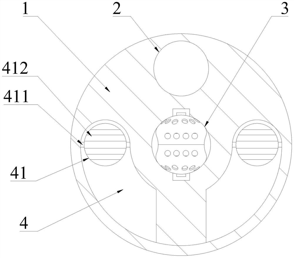 Device for cleaning blood clots in bladder