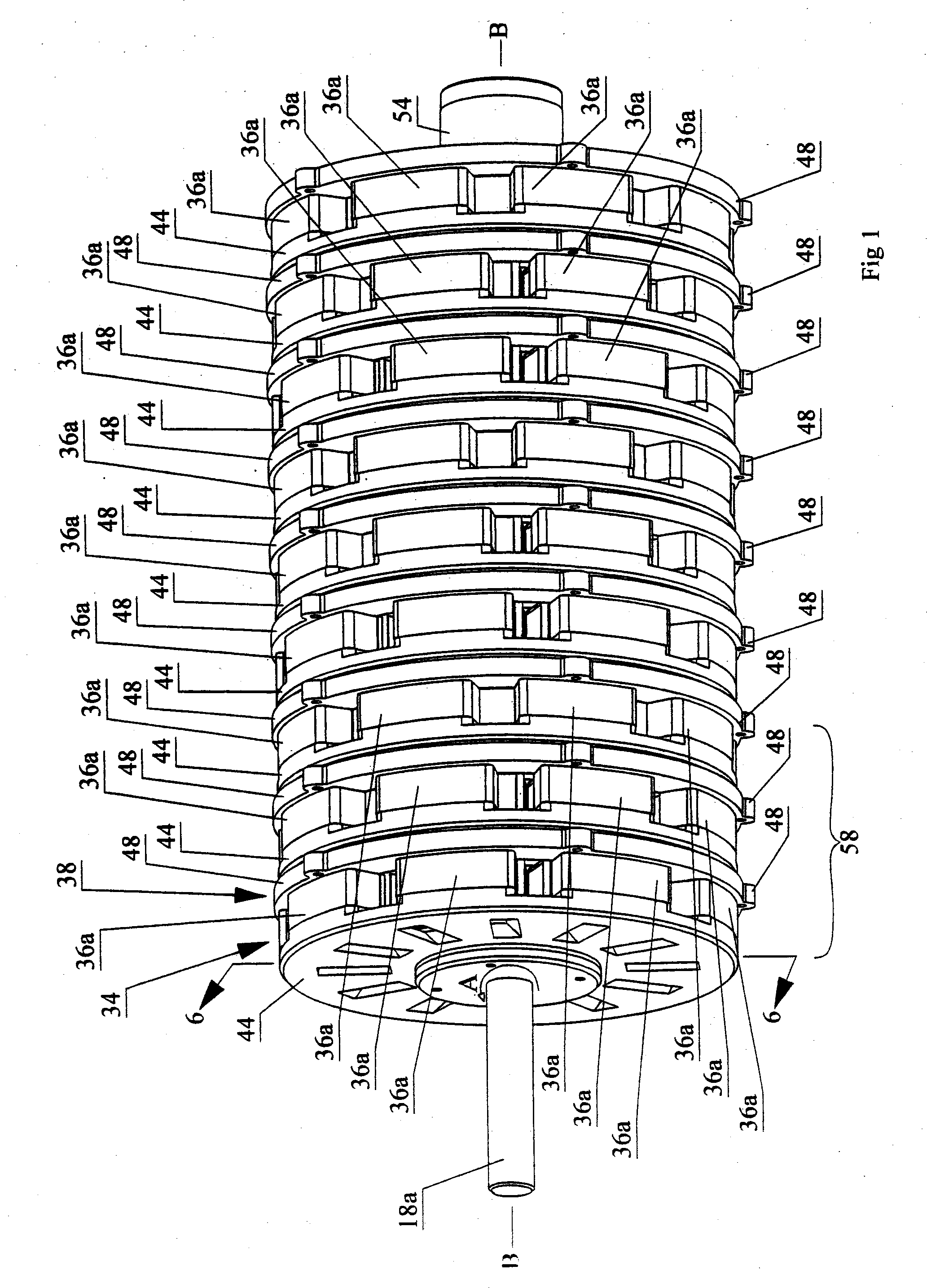 Poly-phasic multi-coil generator