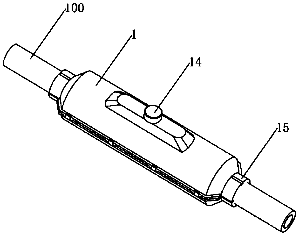 Line repairing device