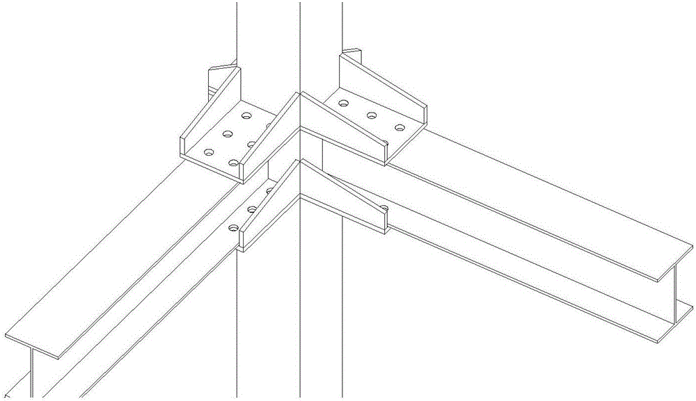 Node connection device of assembly-type steel structure beam pillar