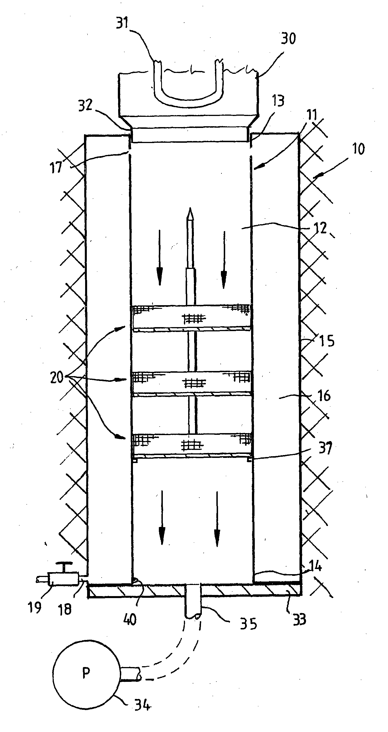 Method of and apparatus for determining the carbon content of soils
