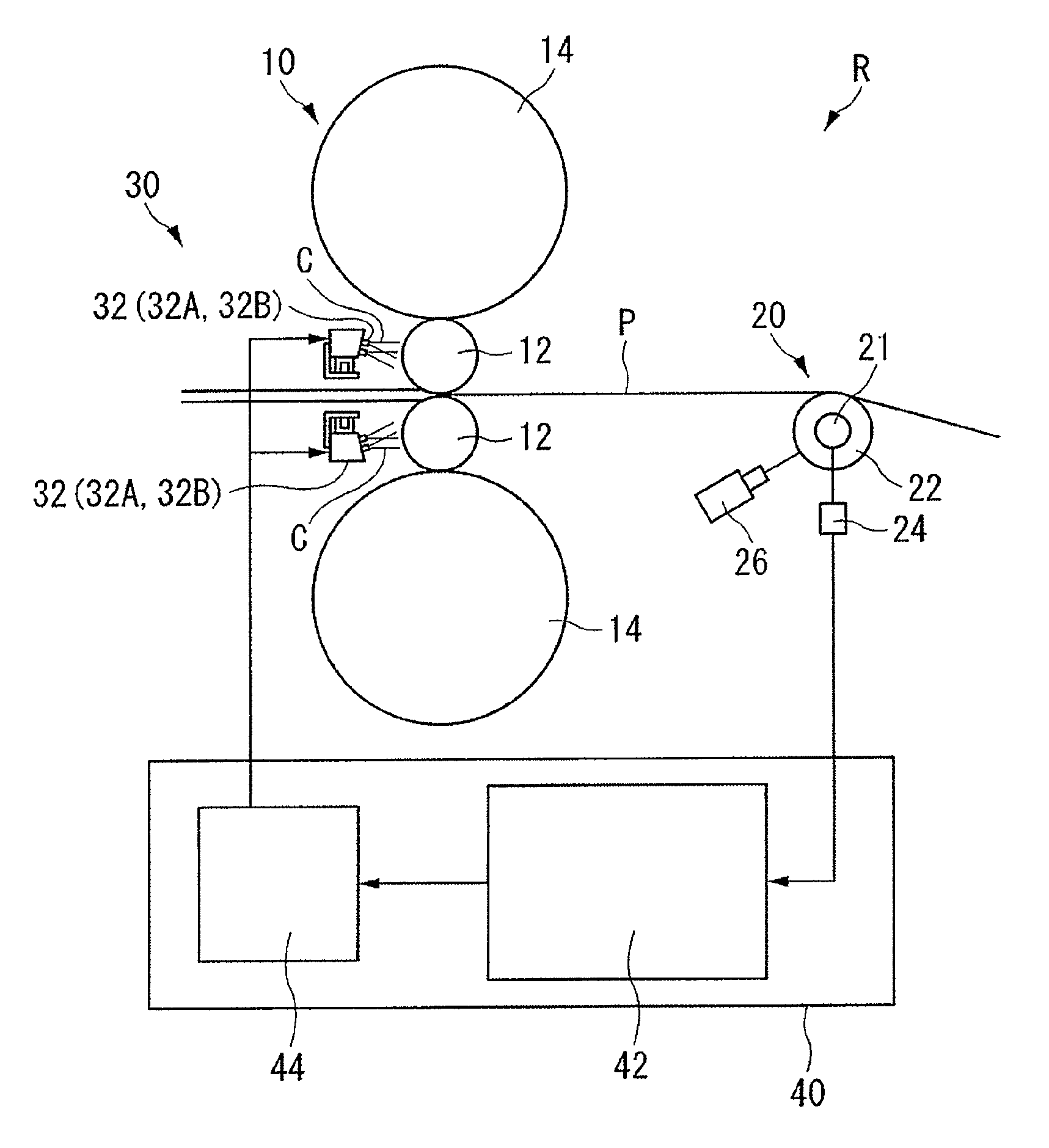 Rolling mill apparatus and method of shape control of rolled strip and plate