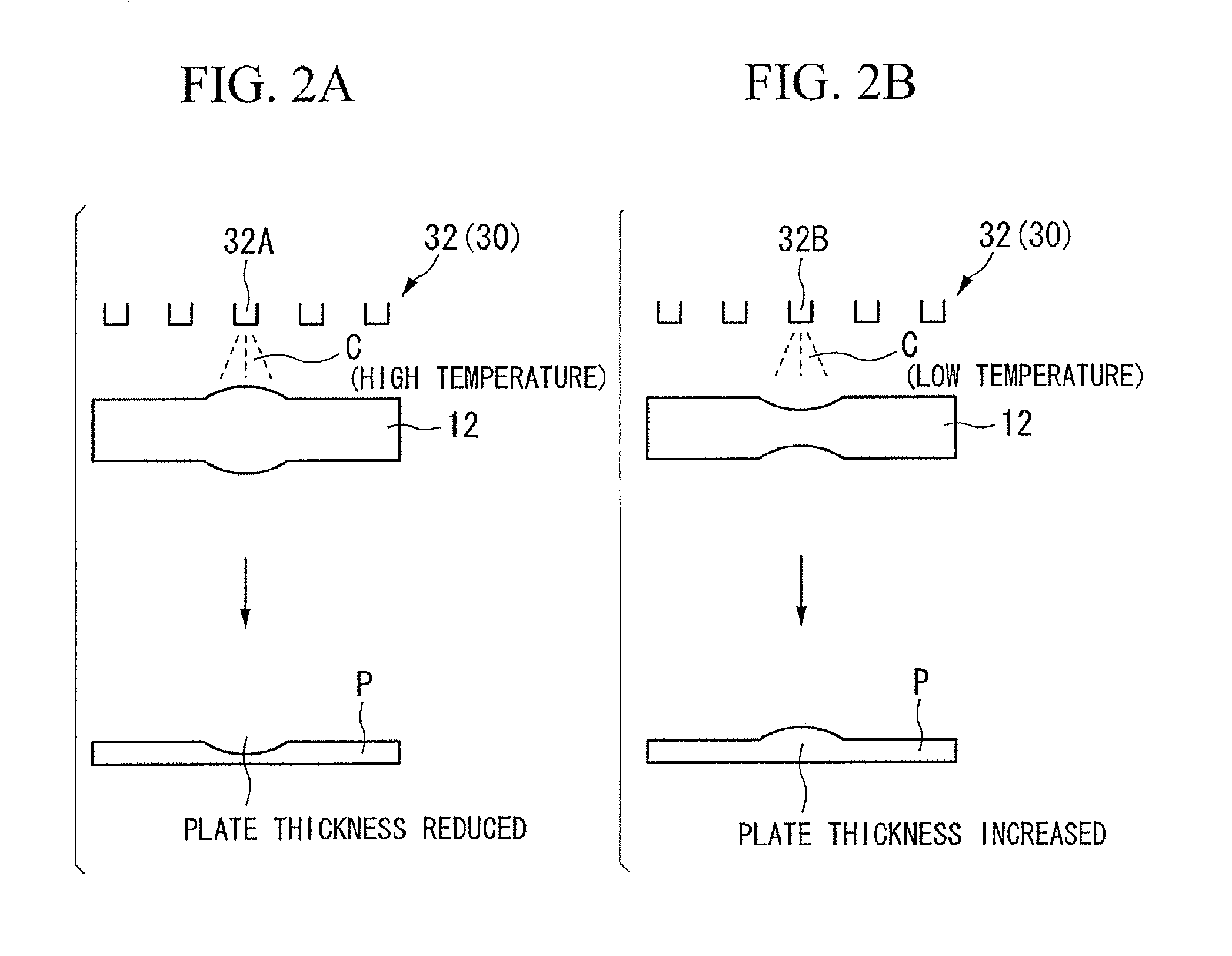 Rolling mill apparatus and method of shape control of rolled strip and plate