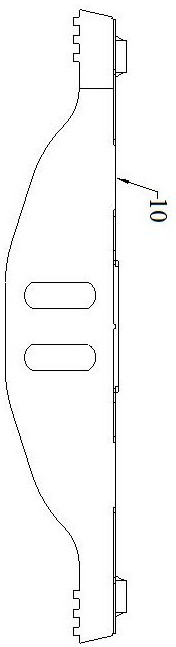 High-performance railway wagon swing bolster structure and bogie