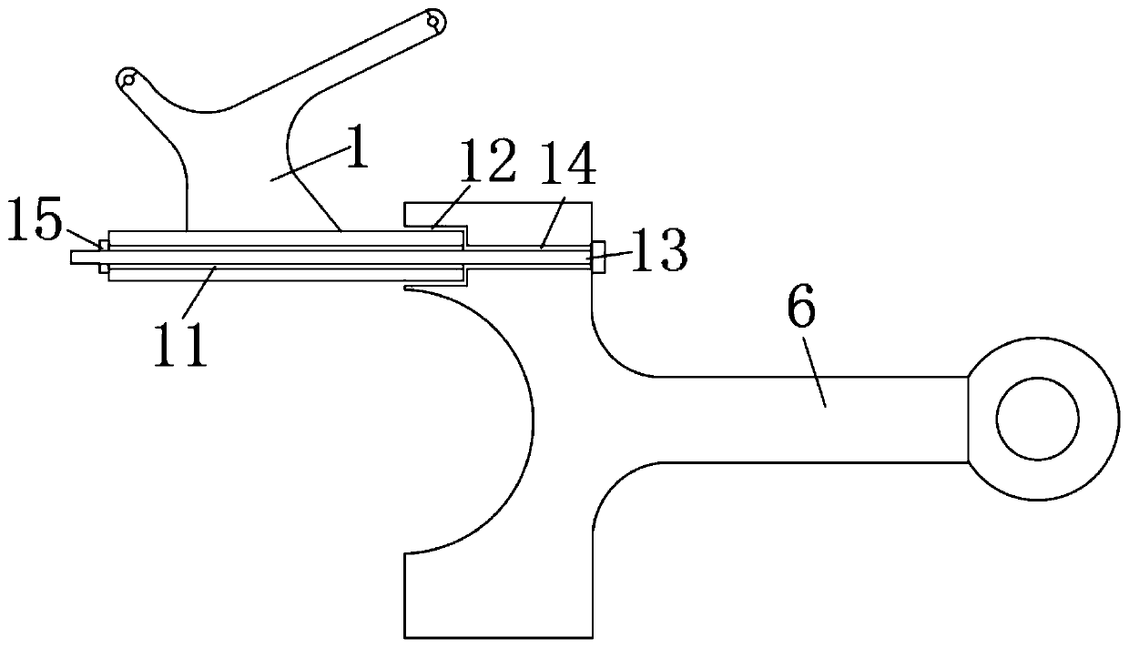 Component balance lifting device with irregular inner chamber of machine body