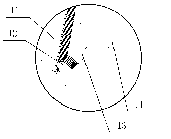 Stiffness compensation device for remanufactured cantilever beam of heavy-duty machine