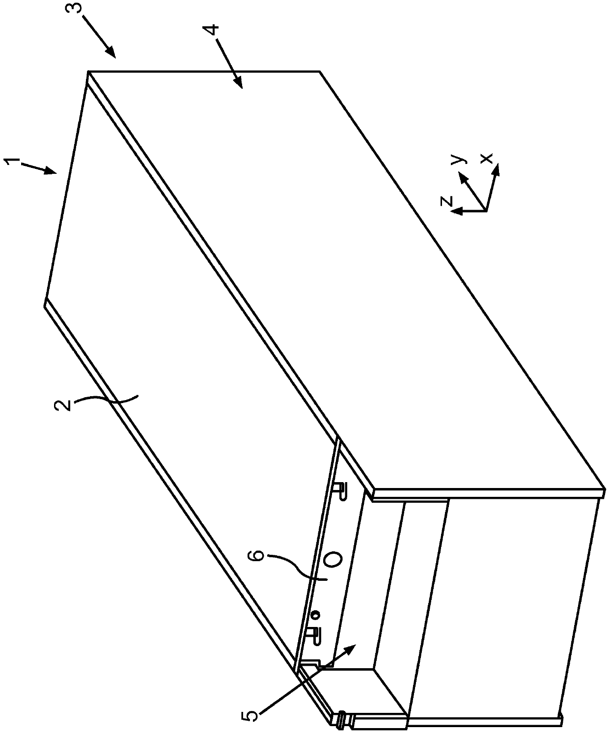 Domestic refrigeration appliance containing a cover for a gap between a foam crossmember and an electronics box