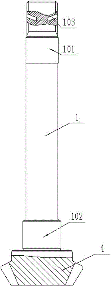 Portable mini-tiller driving device