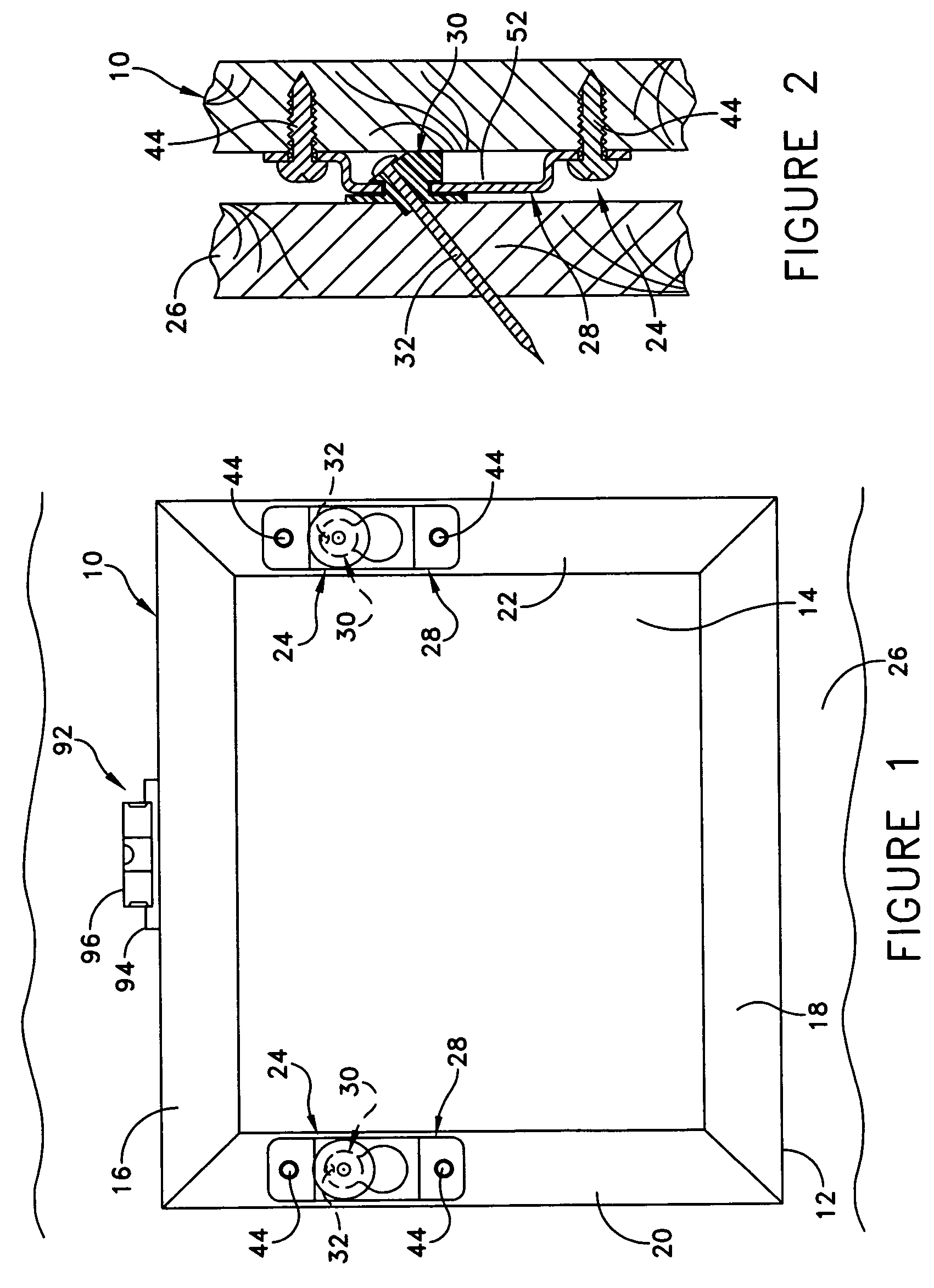 Picture hanger assembly and method