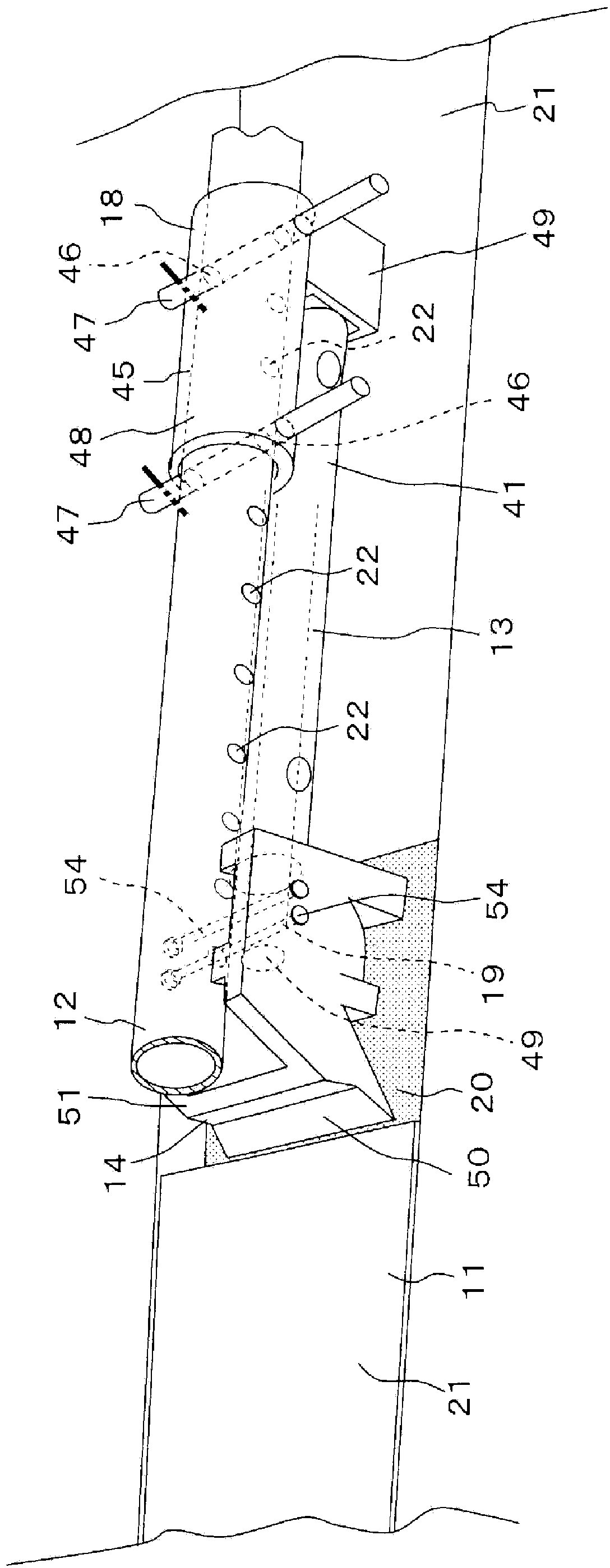 Peeling device