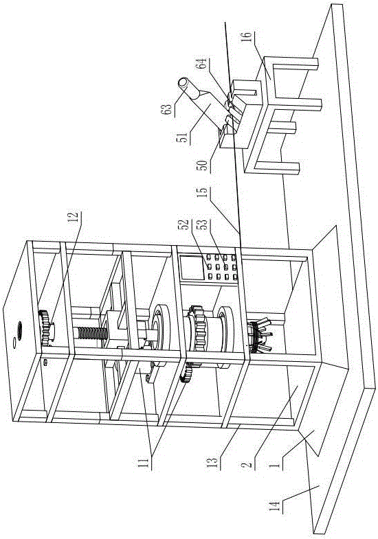 Power distribution cable collector