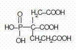 Batch method for producing 2-phosphonobutane-1, 2, 4-tricarboxylic acid and byproduct methyl chloride