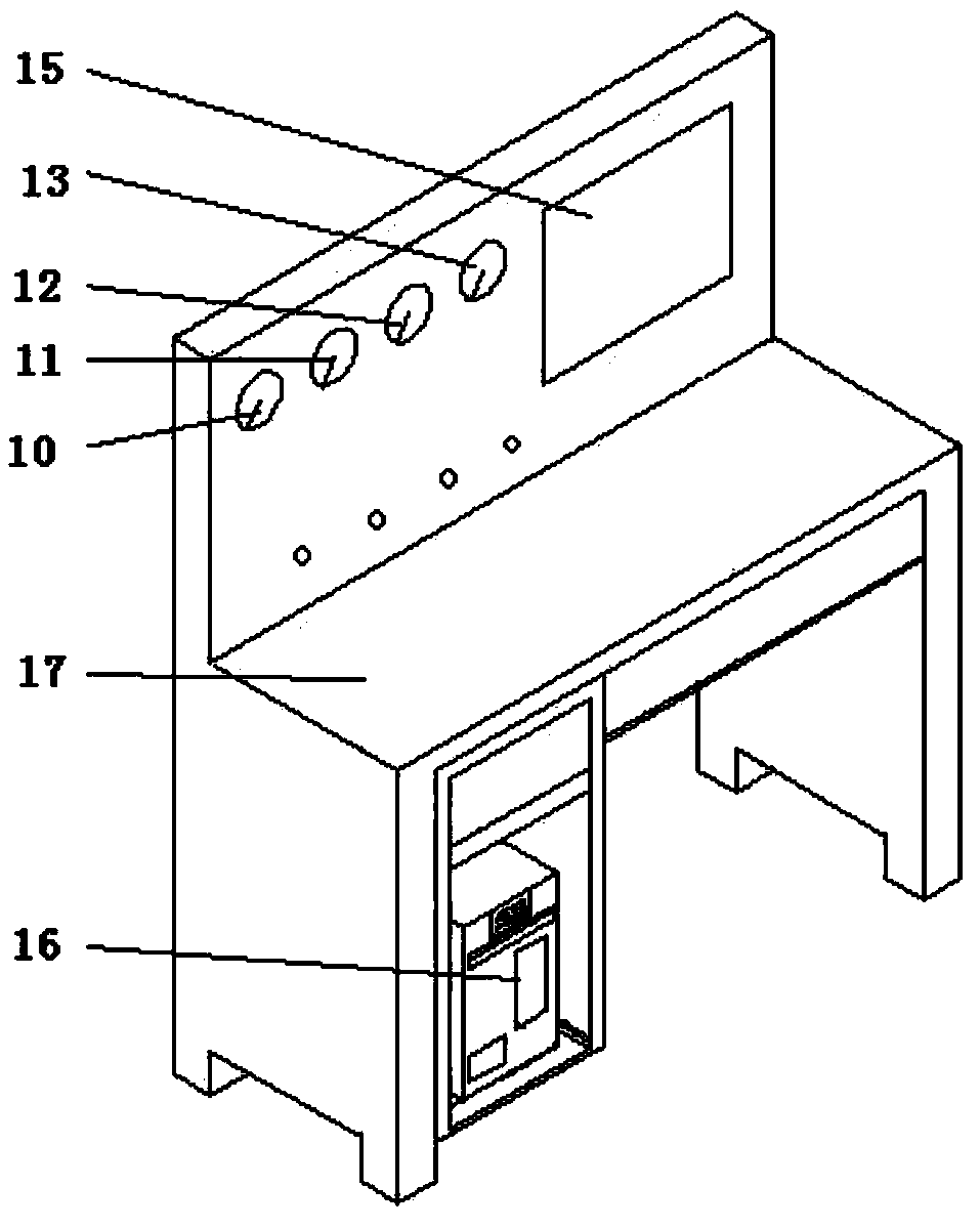 Vacuum generator performance detection equipment and detection method