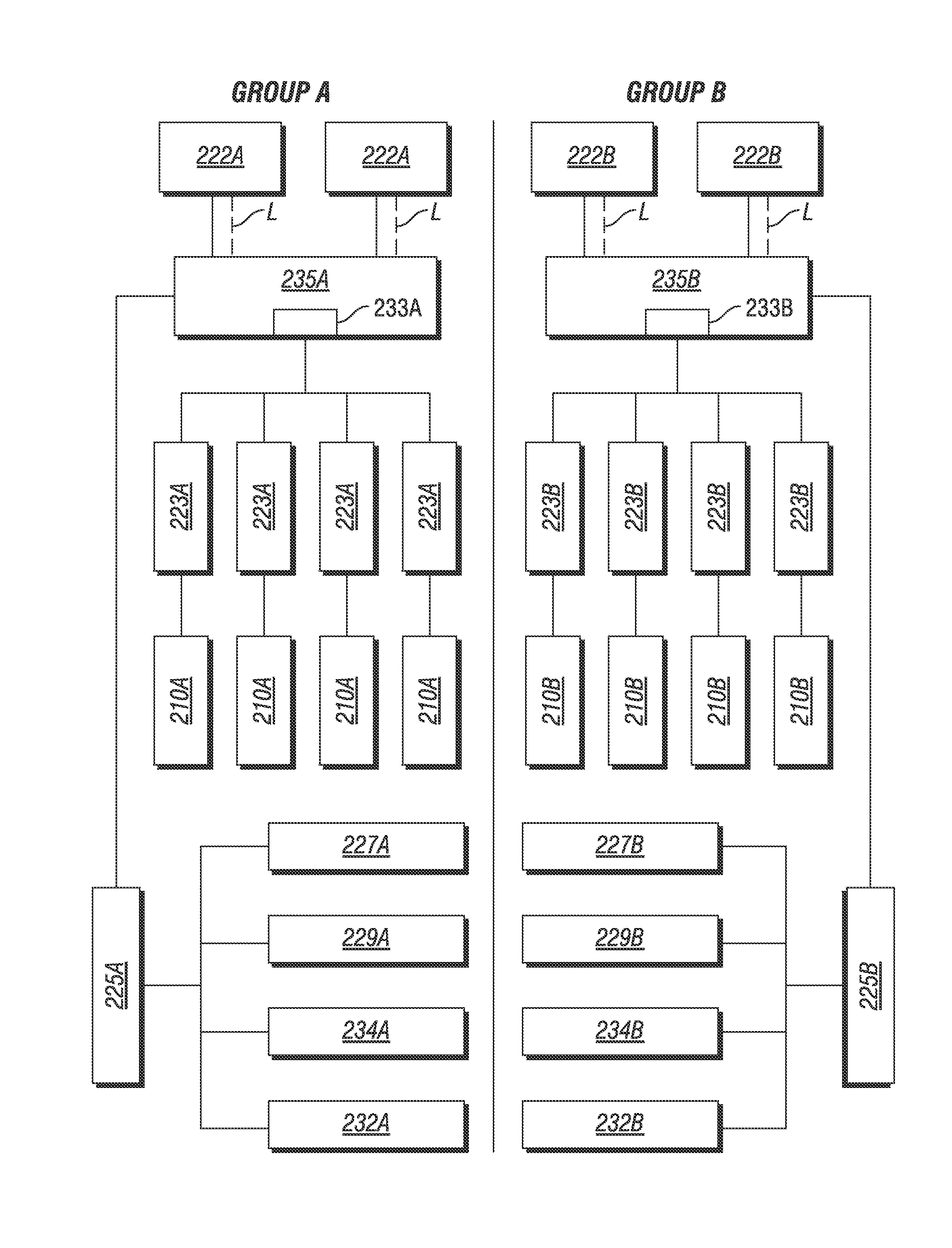 System and method for parallel power and blackout protection for electric powered hydraulic fracturing