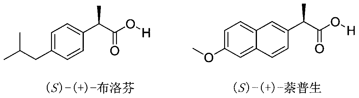 Synthetic method of chiral 2-aryl propionate