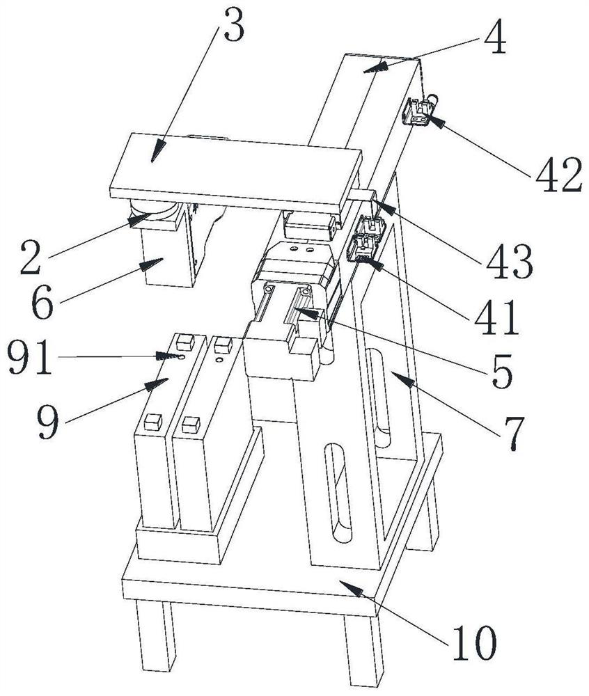 Power battery sealing nail welding detection device and method