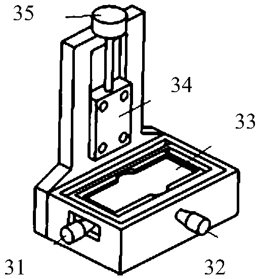 Portable surface-enhanced Raman spectrometer and measuring method thereof