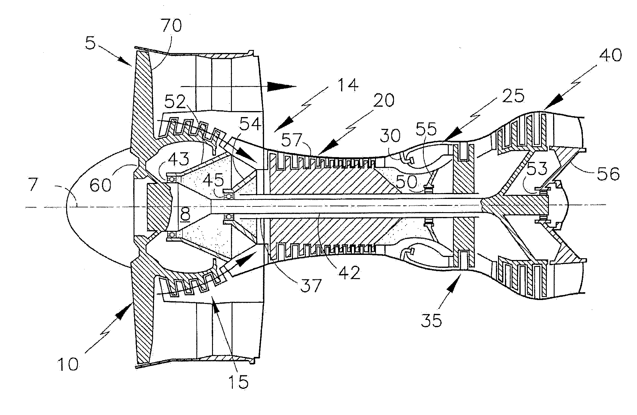 Gas turbine engine blade mounting arrangement