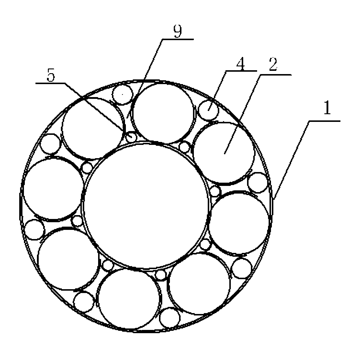 Large-scale multi-ball bearing