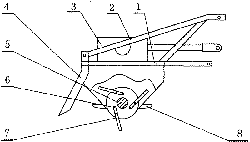 Energy-saving efficient rotary tiller