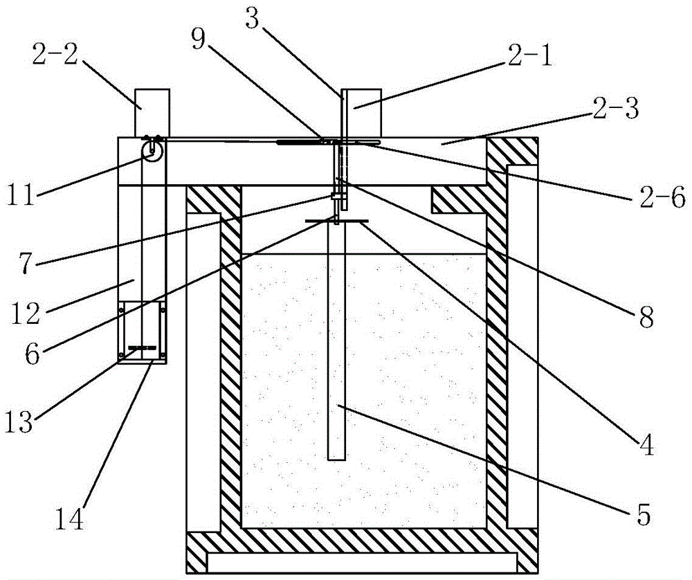 A test device for simulating the flexural performance of pile foundations
