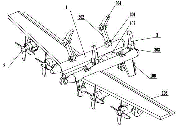 Aircraft rescue unmanned plane