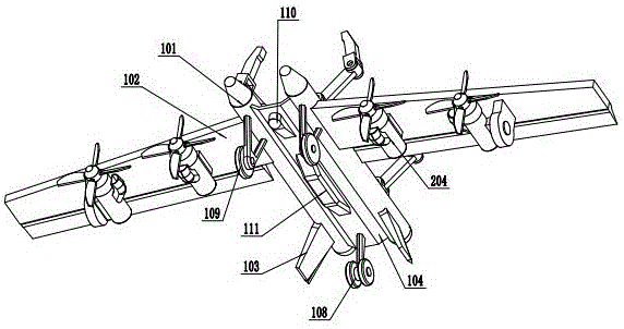 Aircraft rescue unmanned plane