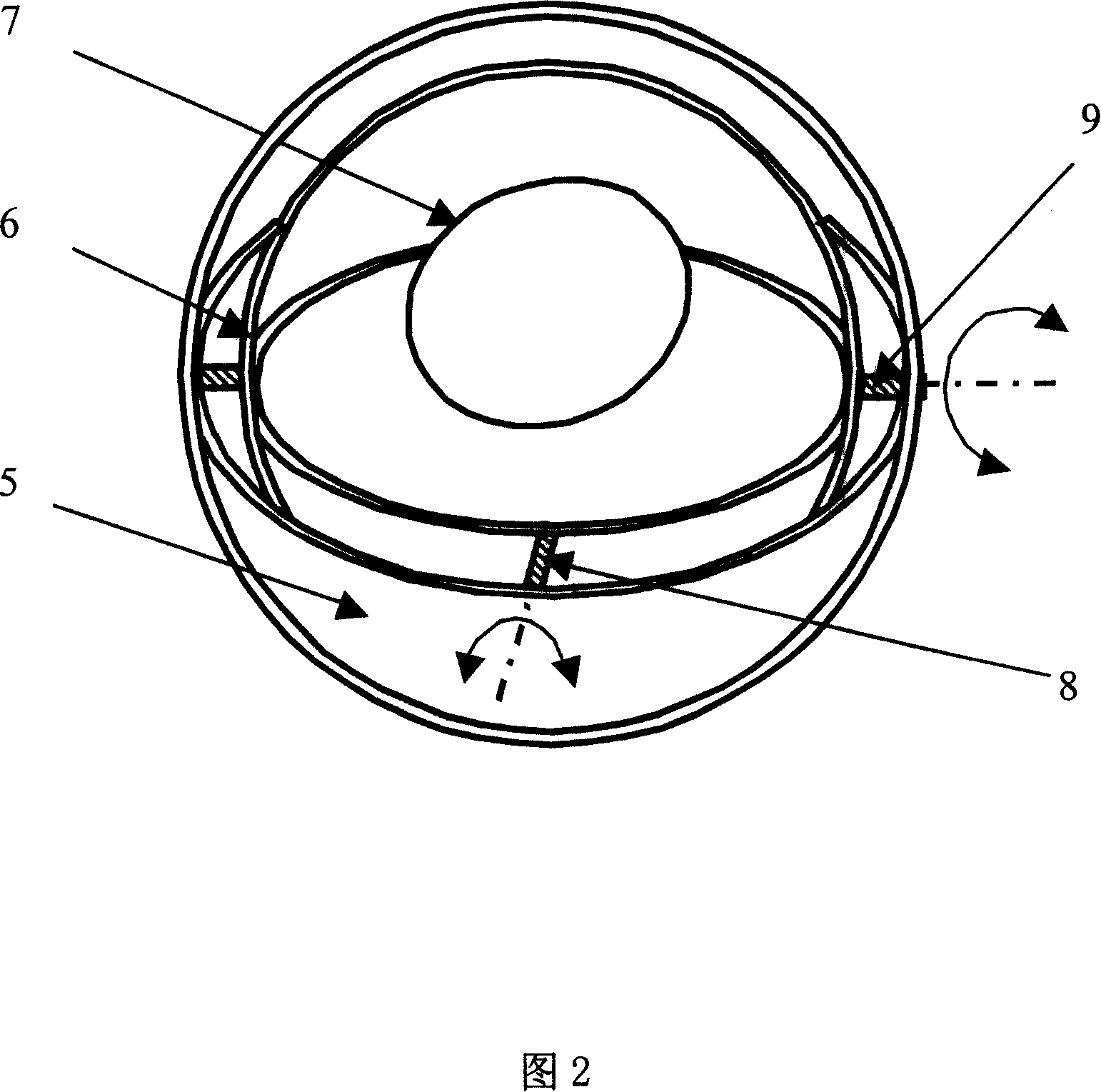 Rotation-ball washing machine and method