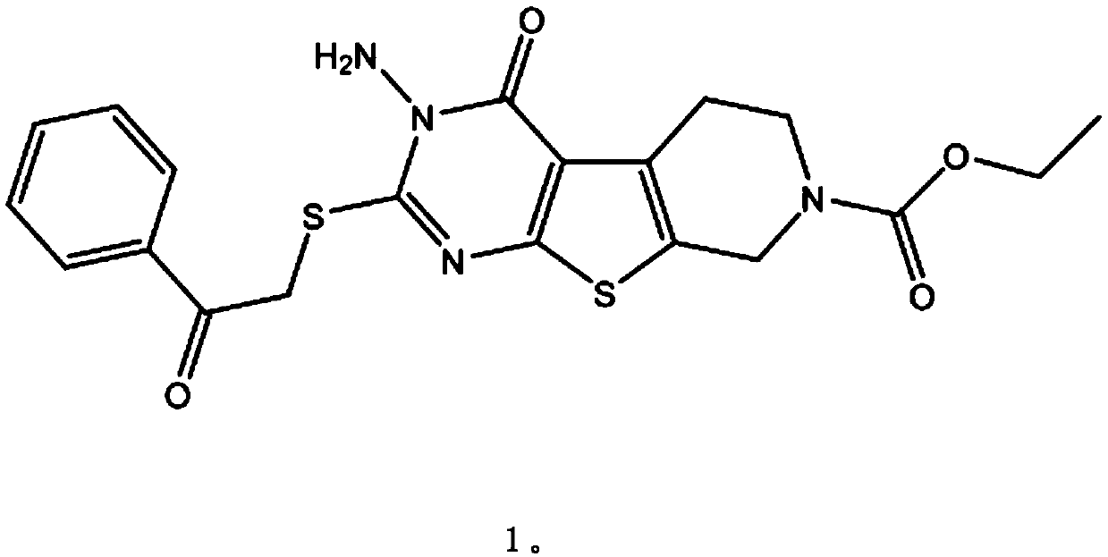 Application of tetrahydropyrido[4,5-]thieno[2,3-]pyrimidin-4(3)-ones in pharmacy
