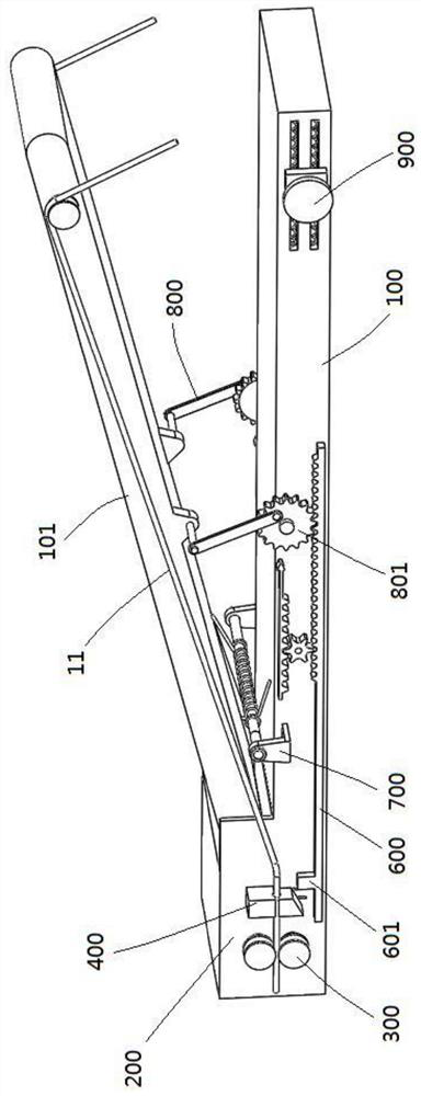 Protection mechanism for take-up and pay-off of communication cable