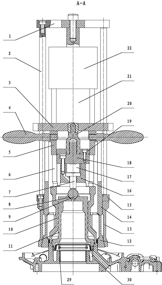 Portable oil seal press-fitting device