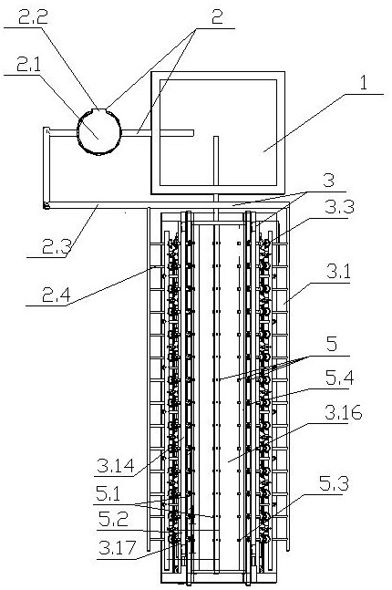 Full-automatic testing device for water testing of faucet
