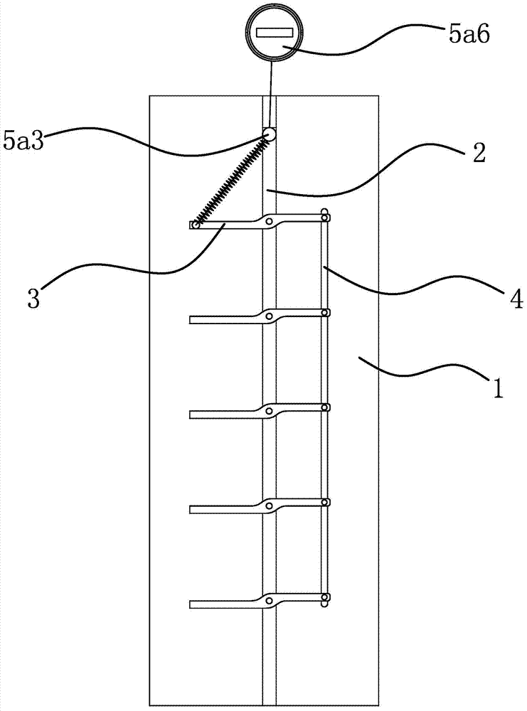 Variable air inlet grille of automobile radiator