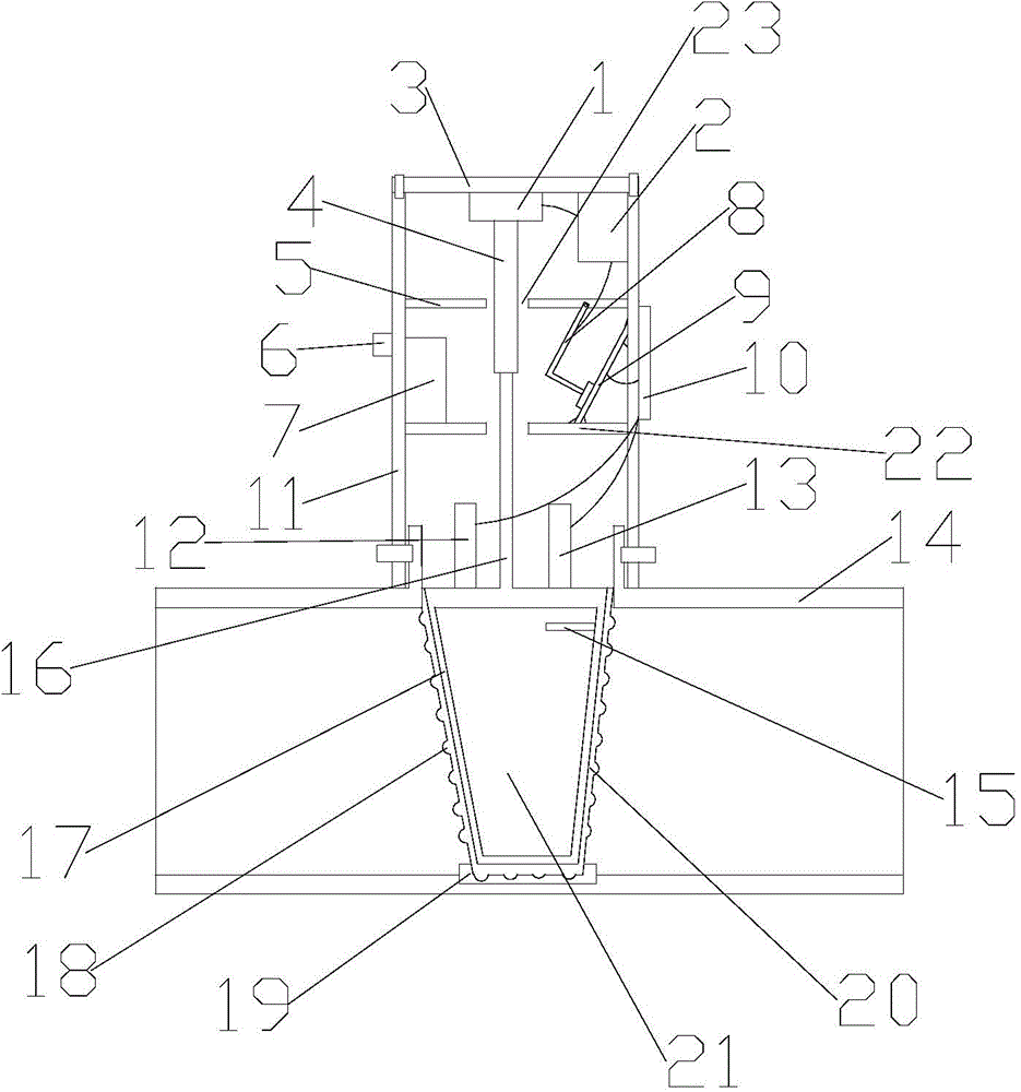 Heating and ventilation control valve with automatic monitoring function