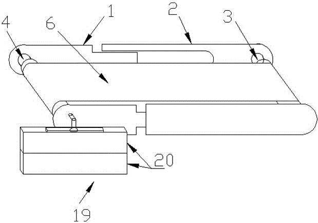 Compact type belt conveyor