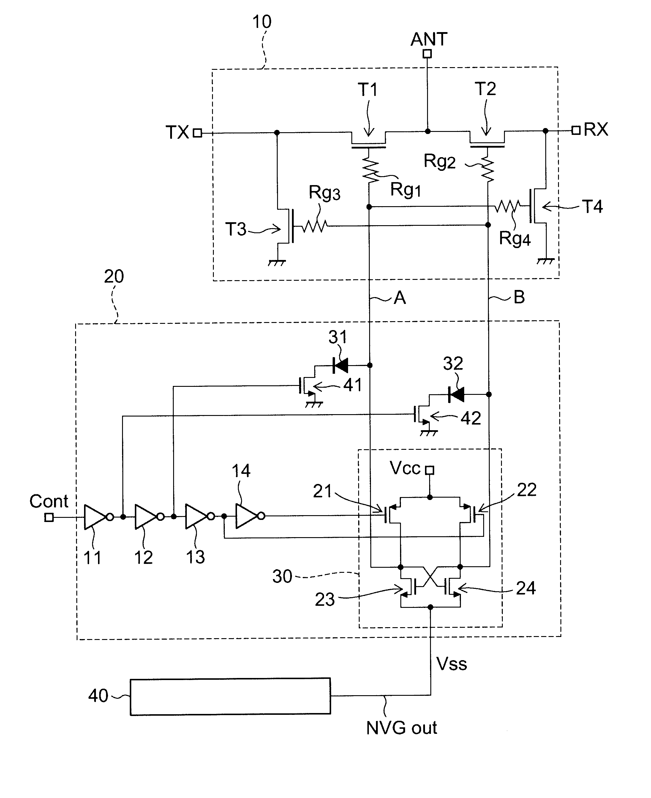 Semiconductor switching device