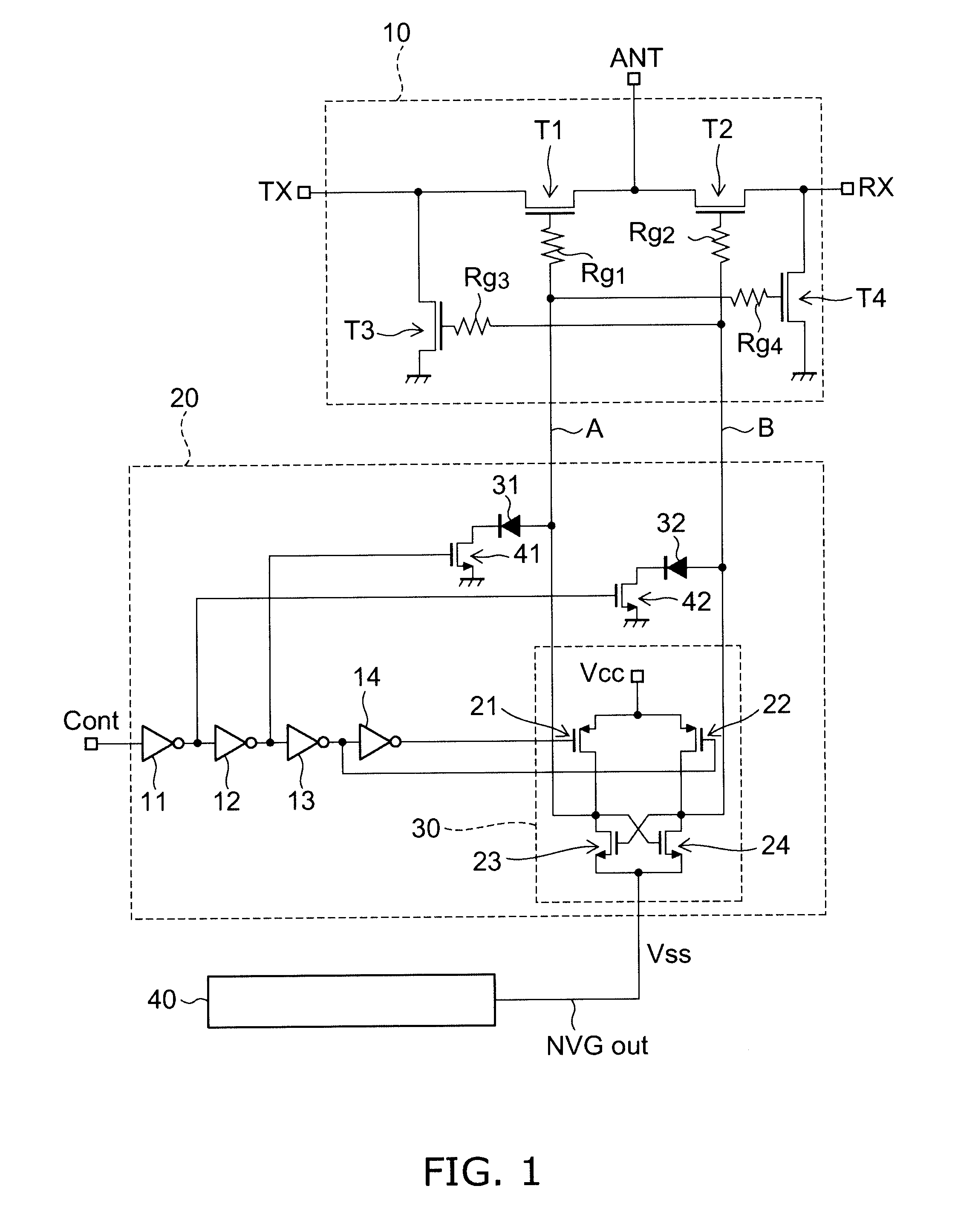 Semiconductor switching device