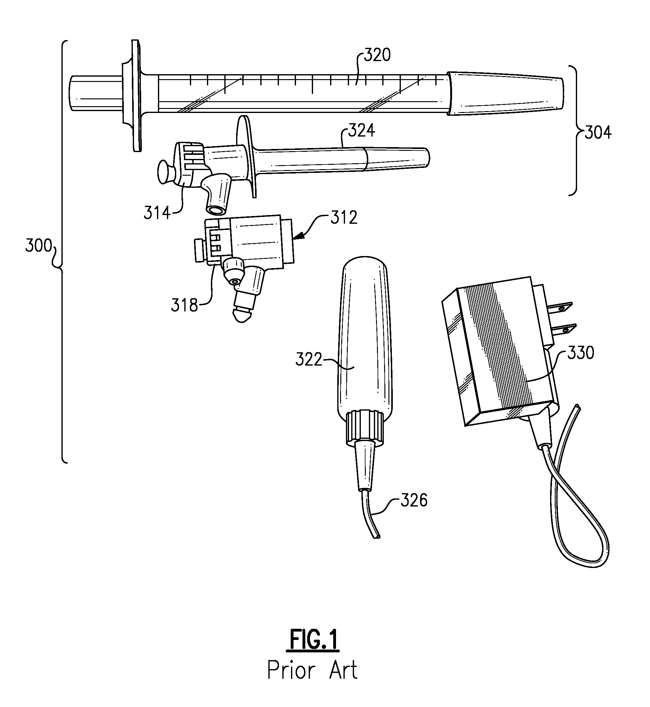 Medical diagnostic instrument having portable illuminator
