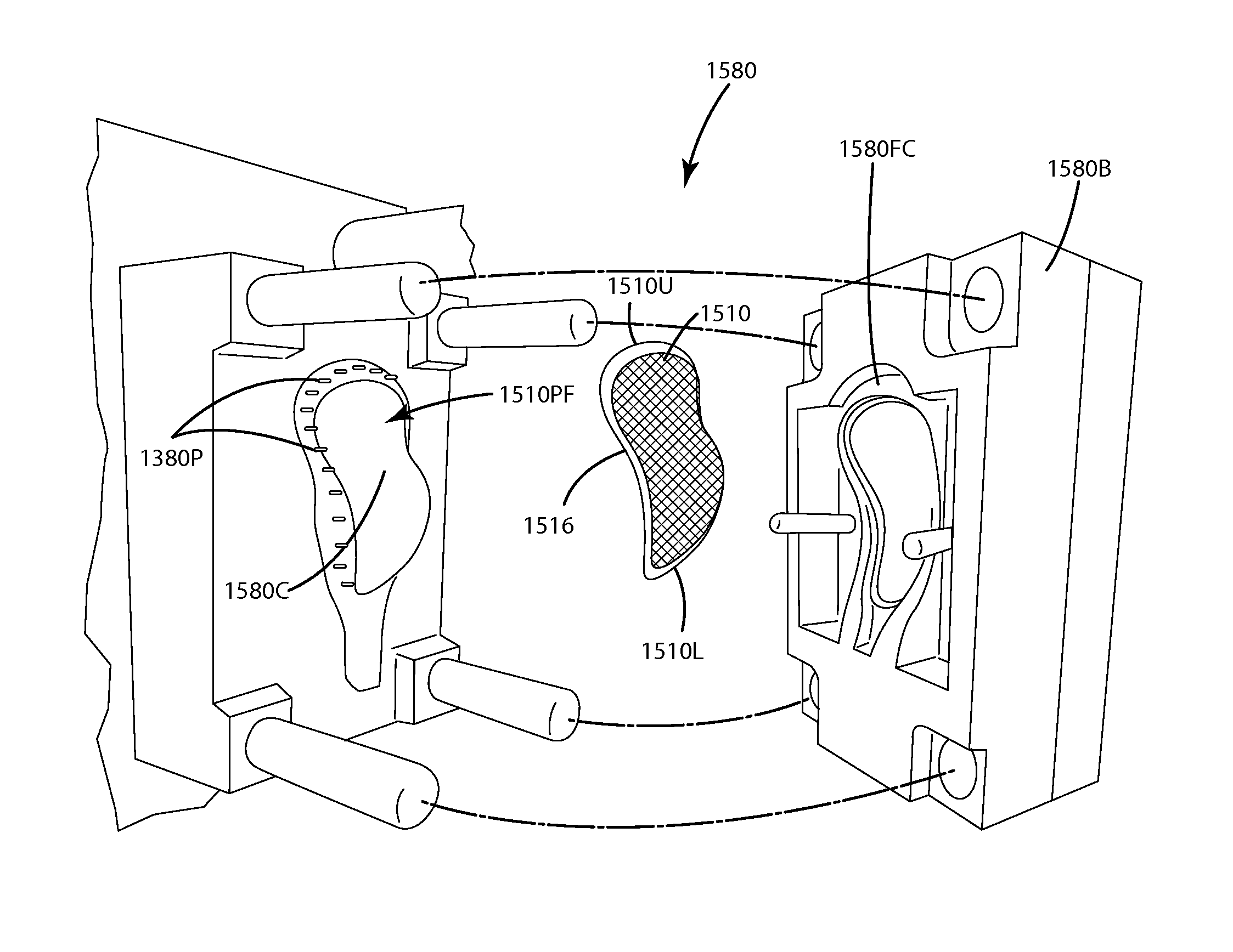 Lacrosse head pocket and related method of manufacture