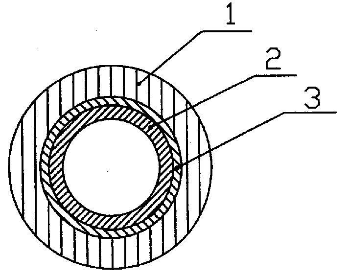 Method for manufacturing brazed composited tube
