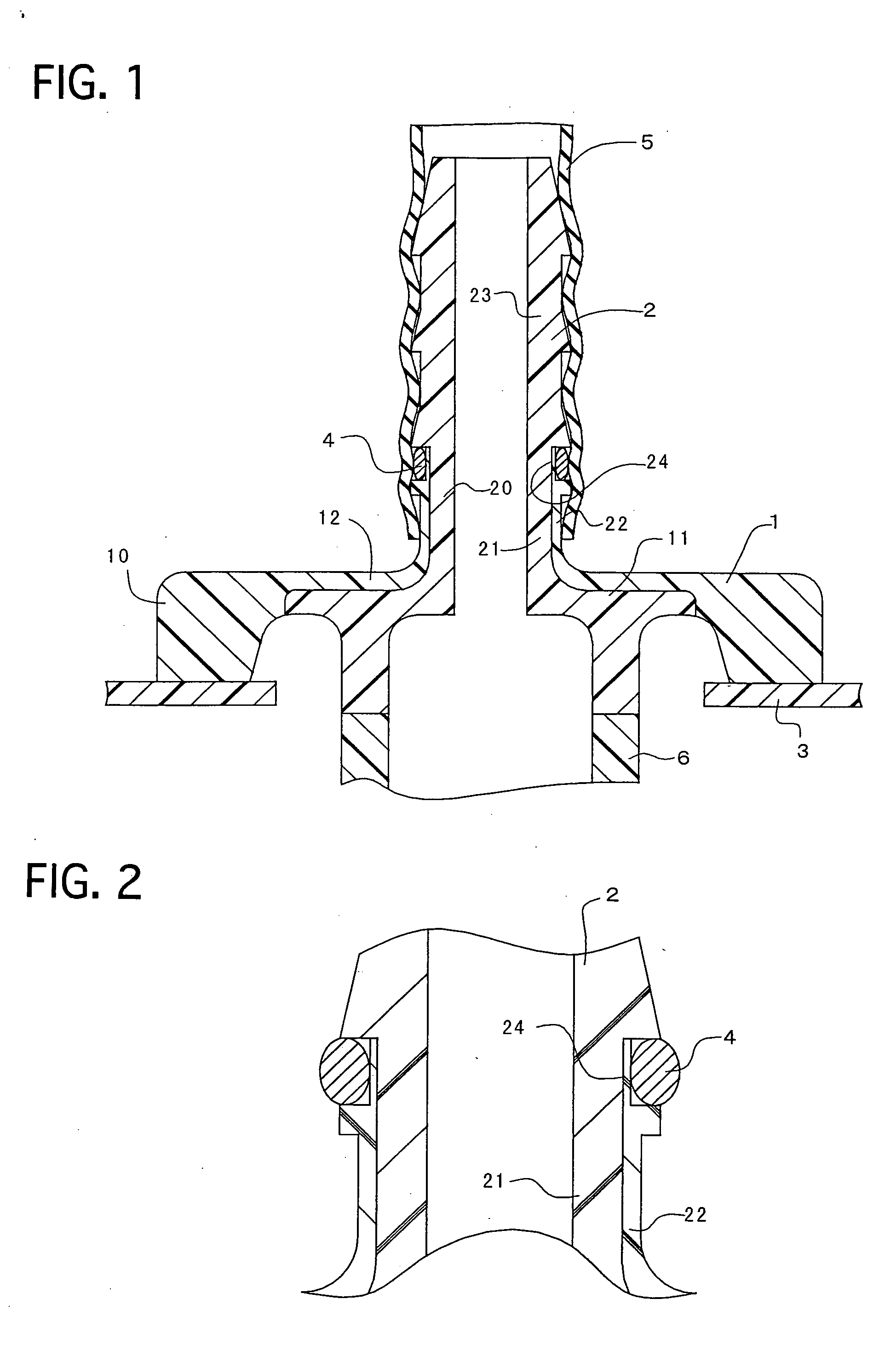 Resinous connector