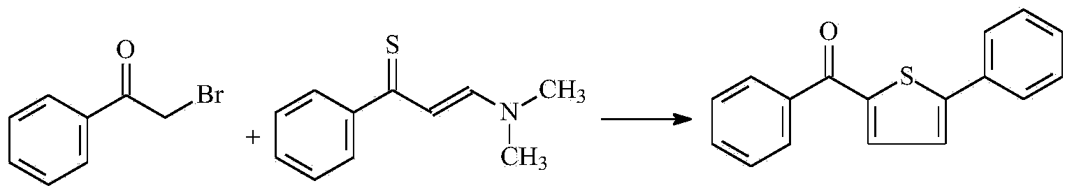 Preparation method of 2-(4-fluorophenyl)-5-[(5-bromo-2-methylphenyl) methyl] thiophene