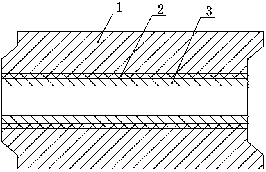 A kind of multi-layer composite flow steel brick and its production method