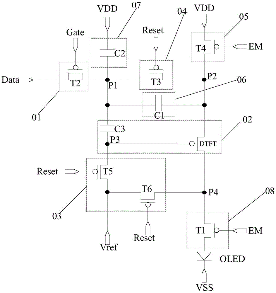 Pixel circuit, driving method, display panel and display device