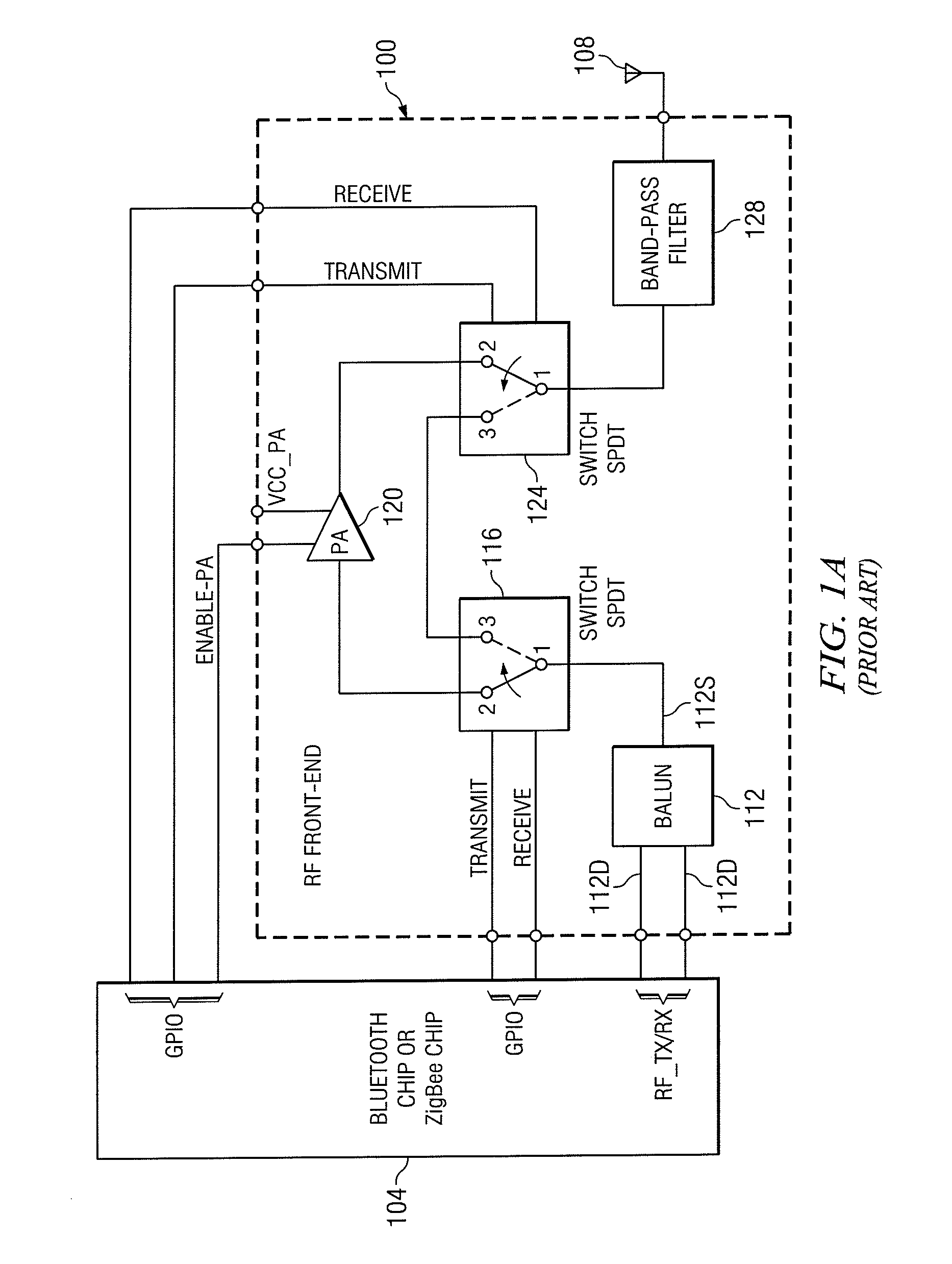 Dual Mode Radio Frequency Front End Circuit