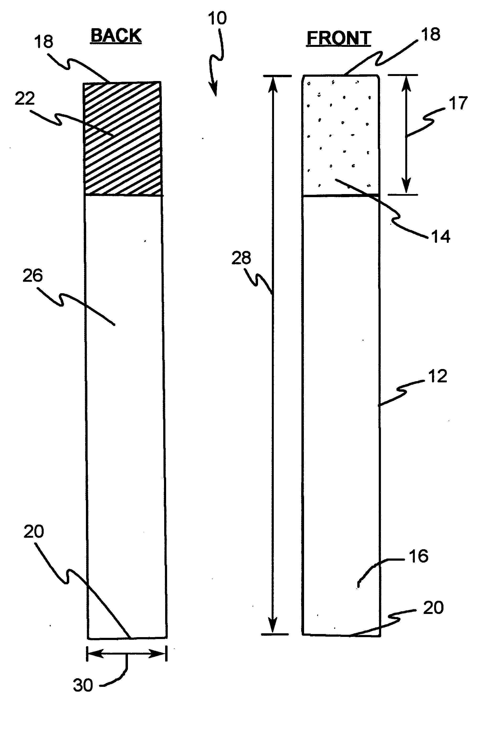 Bandage for covering a wound with no adhesive-to-skin contact