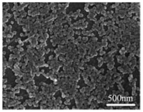 Gold-based silver ball surface enhancing material and method for detecting furfural in transformer oil