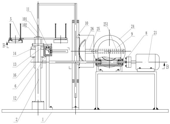 Bushing liner rolling machine