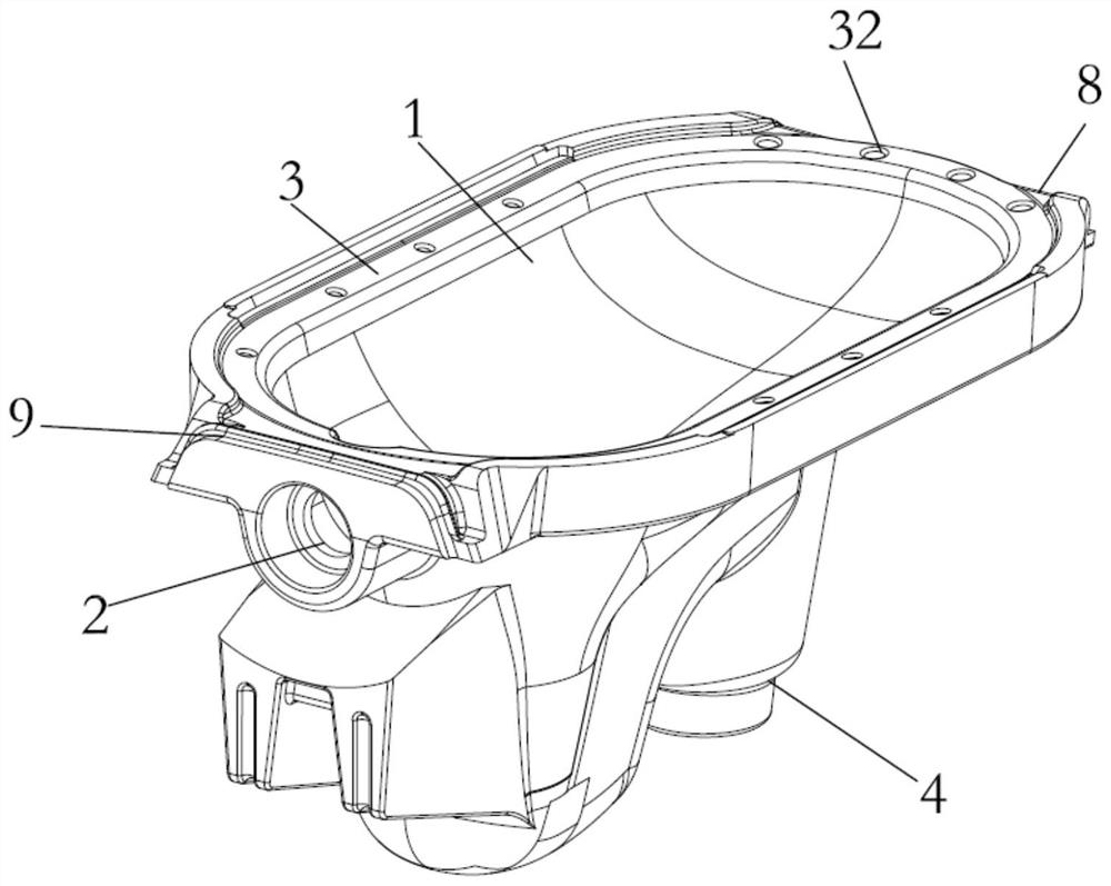 Production method of squatting pan capable of being automatically produced and squatting pan