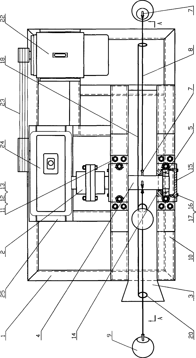 Hammer type massive material crusher